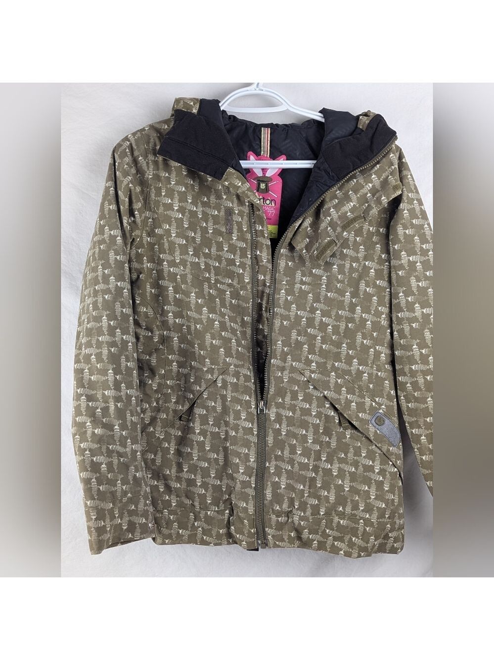 Burton Dryride Ski Jacket Women's XS Olive Green